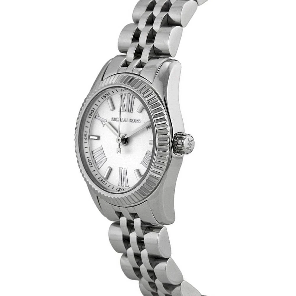 Michael Kors Women’s Quartz Stainless Steel White Dial 26mm Watch MK3228 - Image 2