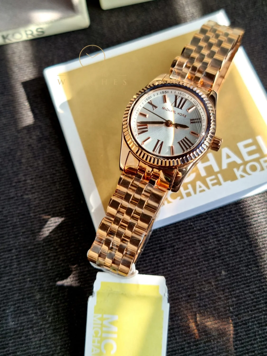 Michael Kors Women’s Quartz Stainless Steel White Dial 26mm Watch MK3230 - Image 8