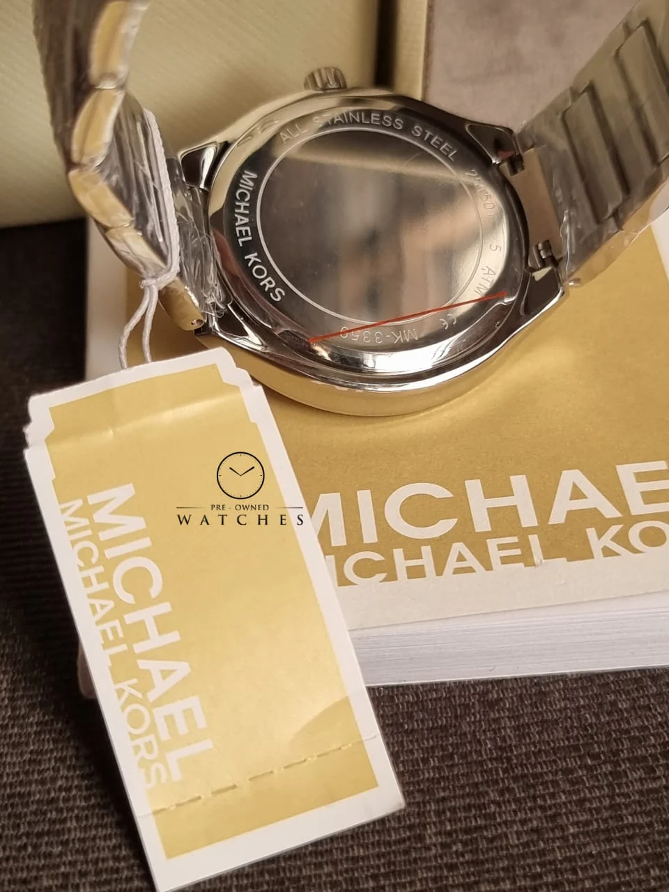 Michael Kors Women’s Quartz Stainless Steel White Dial 38mm Watch MK3359 - Image 2