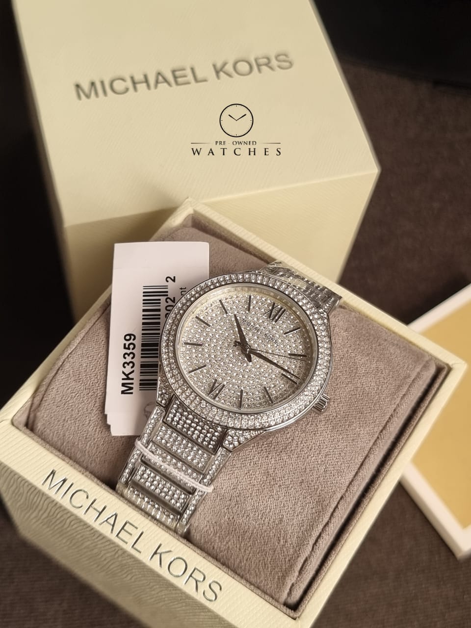 Michael Kors Women’s Quartz Stainless Steel White Dial 38mm Watch MK3359 - Image 3