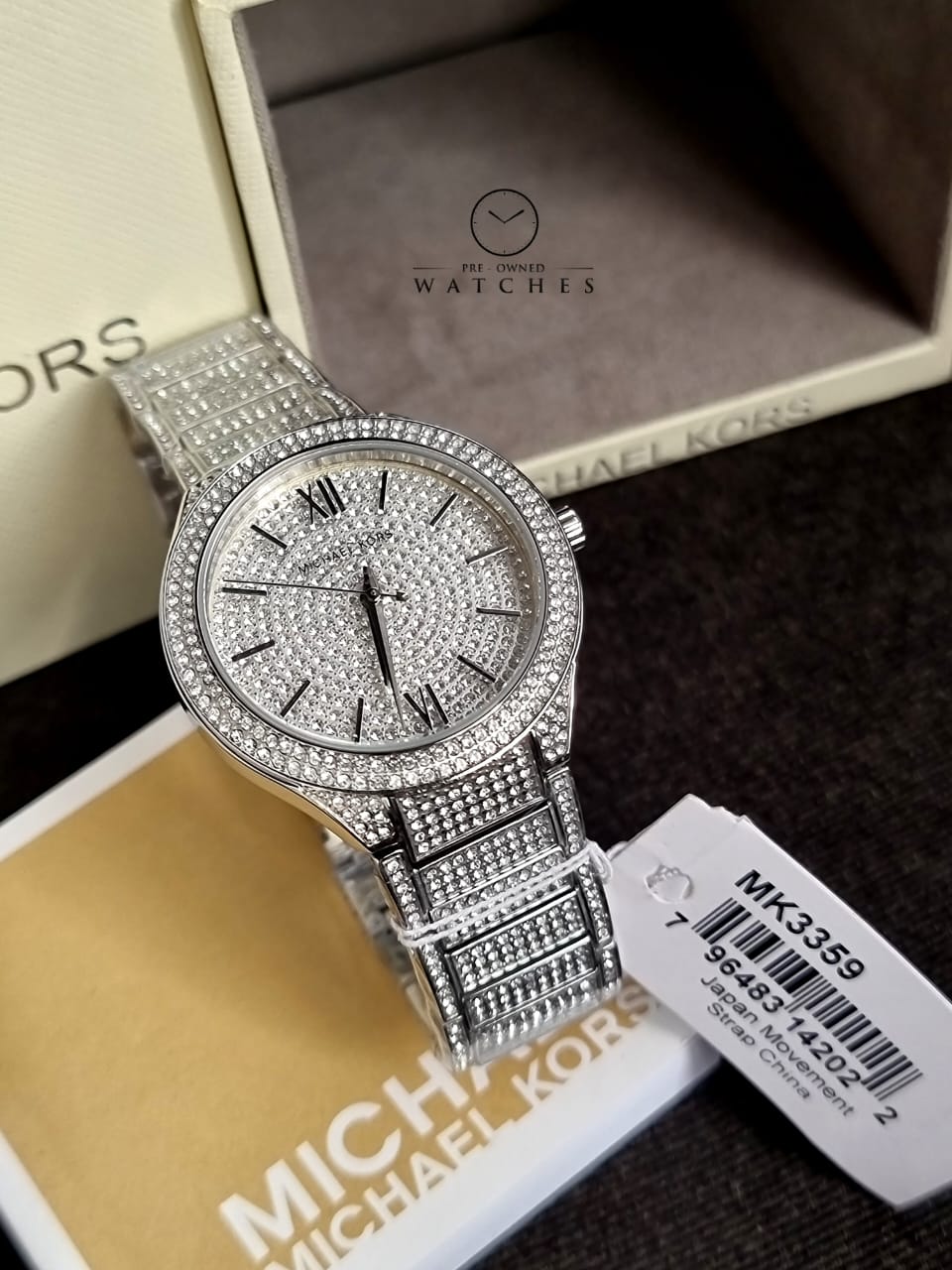 Michael Kors Women’s Quartz Stainless Steel White Dial 38mm Watch MK3359 - Image 4