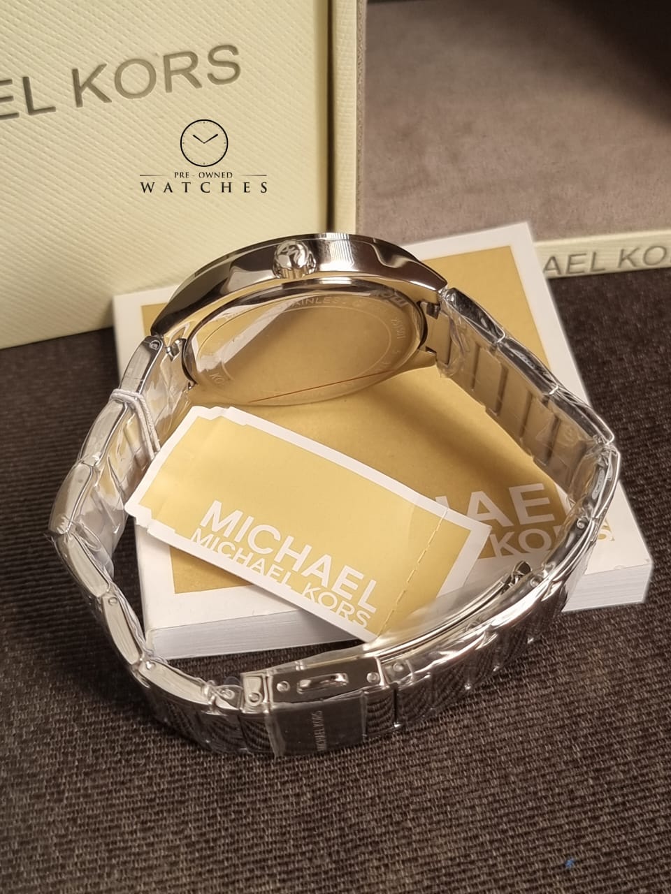 Michael Kors Women’s Quartz Stainless Steel White Dial 38mm Watch MK3359 - Image 5