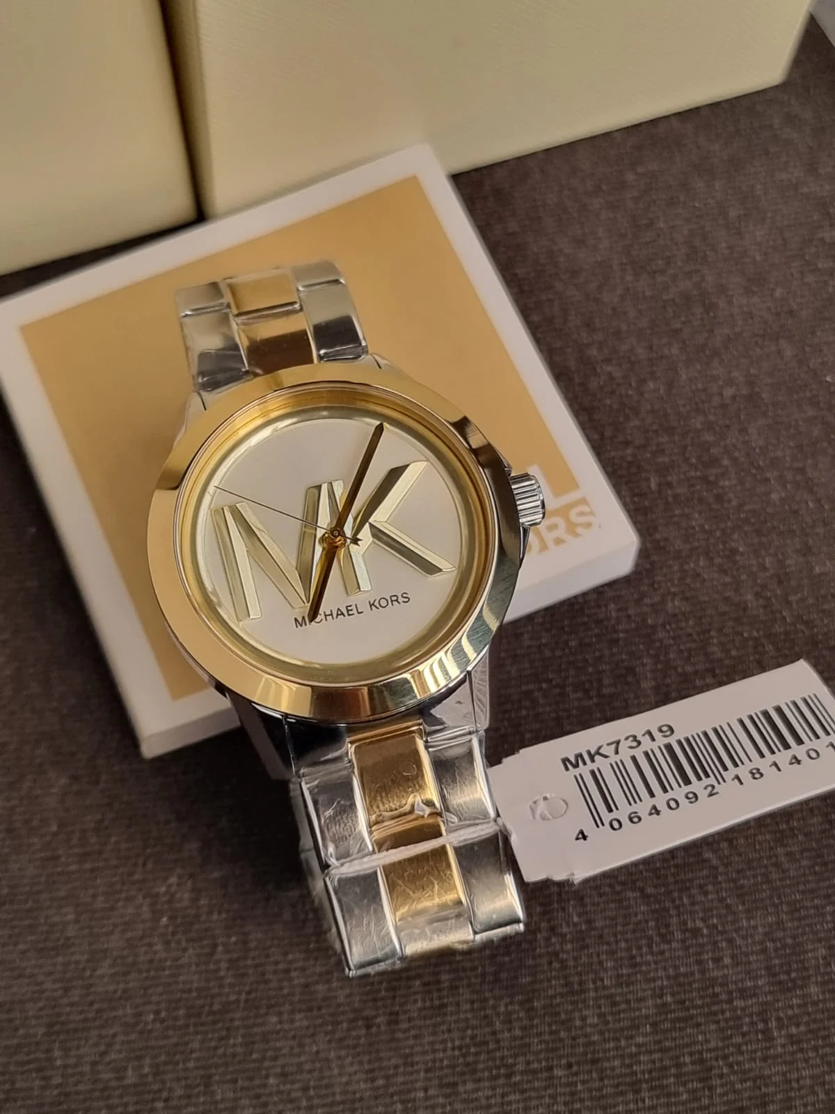 Michael Kors Women’s Quartz Two Tone Stainless Steel Silver Dial 40mm Watch MK7319 - Image 10