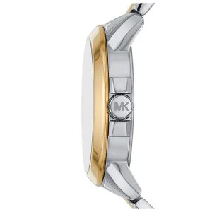 Michael Kors Women’s Quartz Two Tone Stainless Steel Silver Dial 40mm Watch MK7319 - Image 2