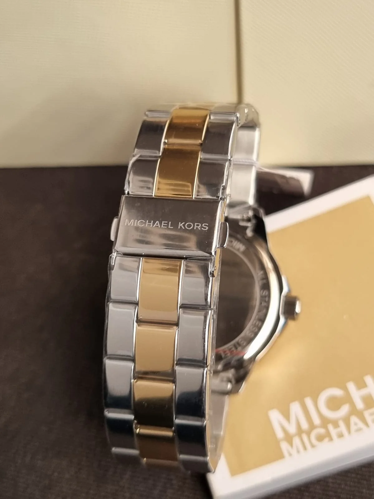 Michael Kors Women’s Quartz Two Tone Stainless Steel Silver Dial 40mm Watch MK7319 - Image 6