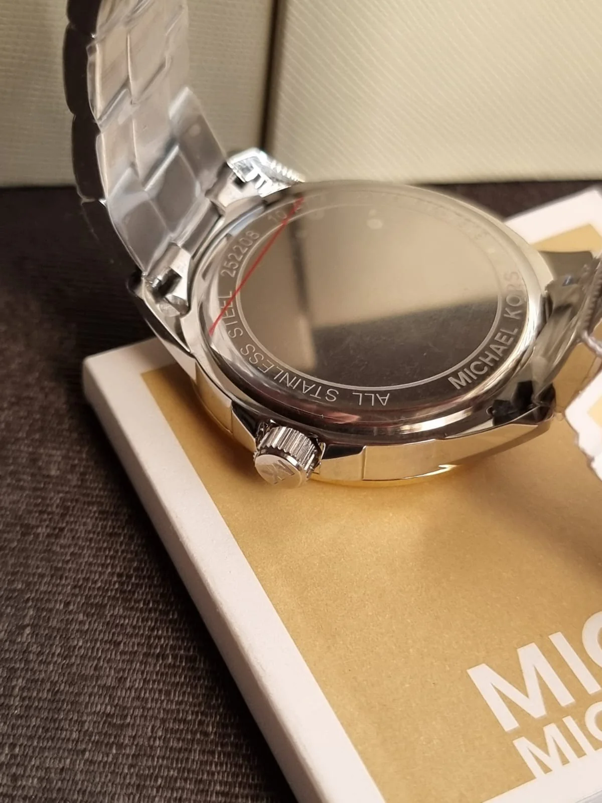 Michael Kors Women’s Quartz Two Tone Stainless Steel Silver Dial 40mm Watch MK7319 - Image 7