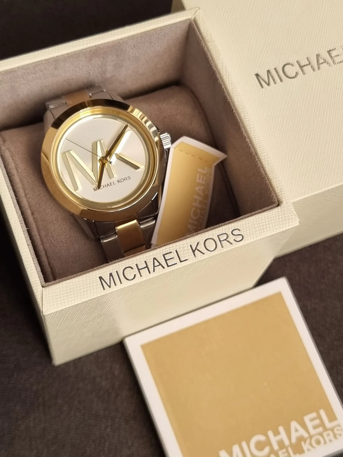 Michael Kors Women’s Quartz Two Tone Stainless Steel Silver Dial 40mm Watch MK7319 - Image 8