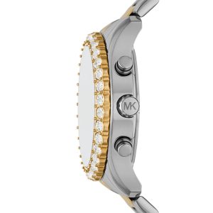 Michael Kors Women’s Quartz Two Tone Stainless Steel White Dial 40mm Watch MK7415 - Image 2