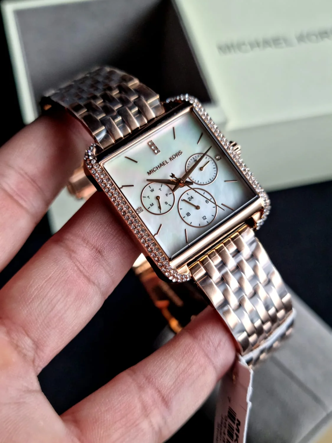 Michael Kors Women's Drew Multifunction Rose Gold-Tone Stainless Steel Watch MK4375 - Image 2