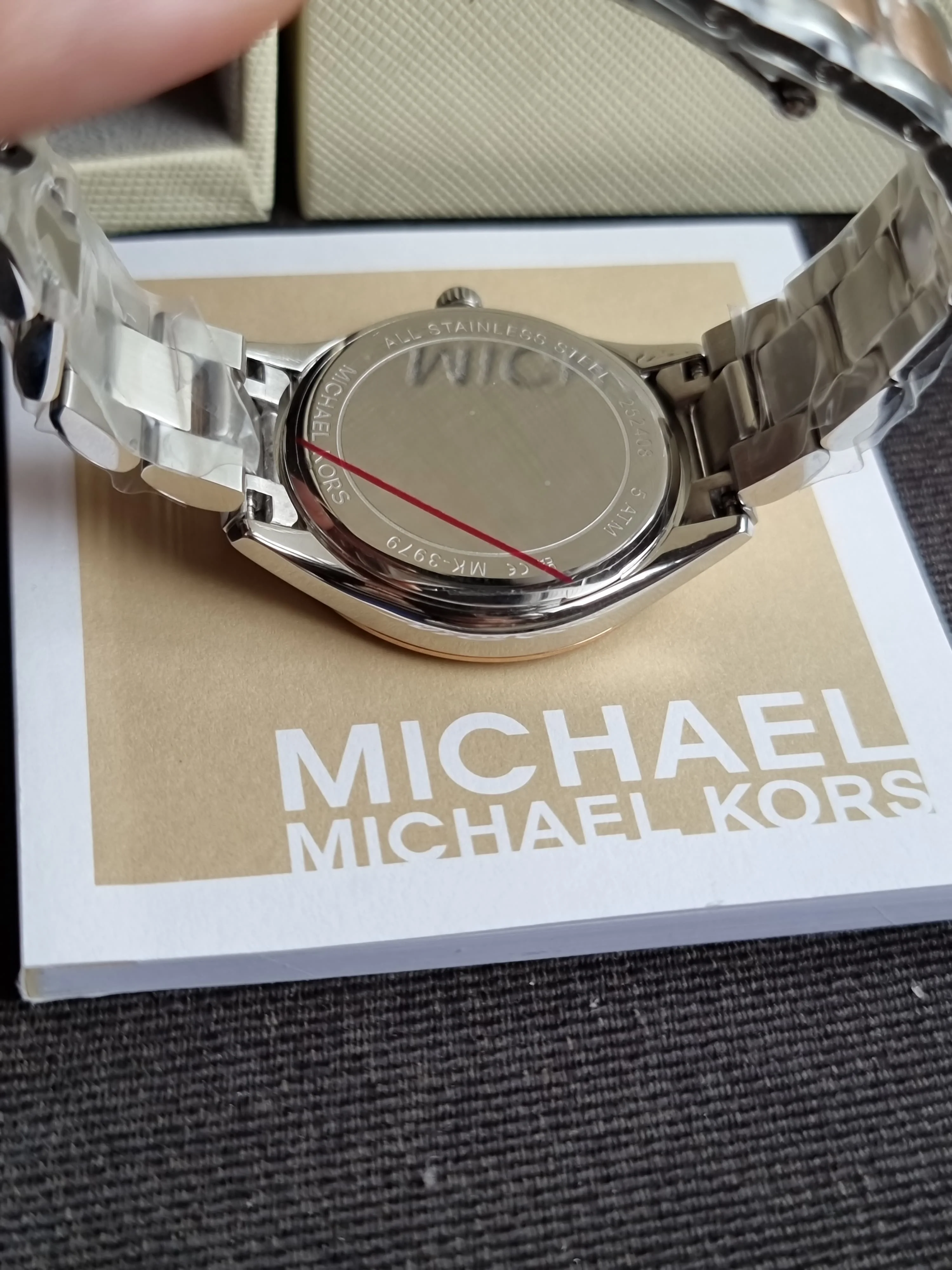 Michael Kors Women's Lauryn Three-Hand Two-Tone Stainless Steel Watch Mk3979 - Image 2