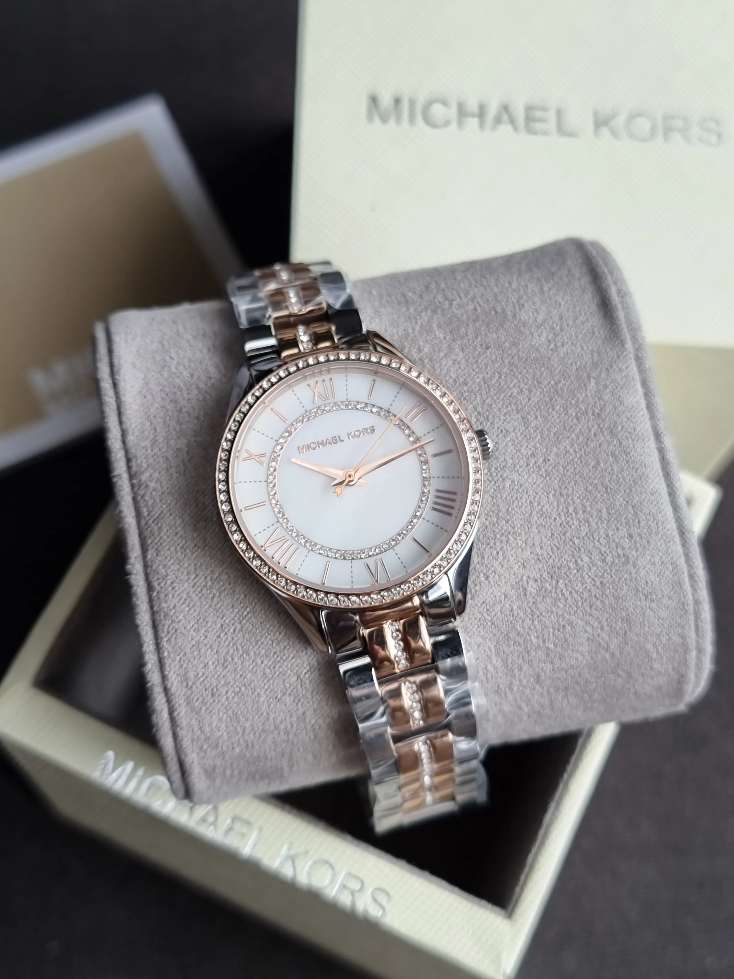 Michael Kors Women's Lauryn Three-Hand Two-Tone Stainless Steel Watch Mk3979 - Image 3