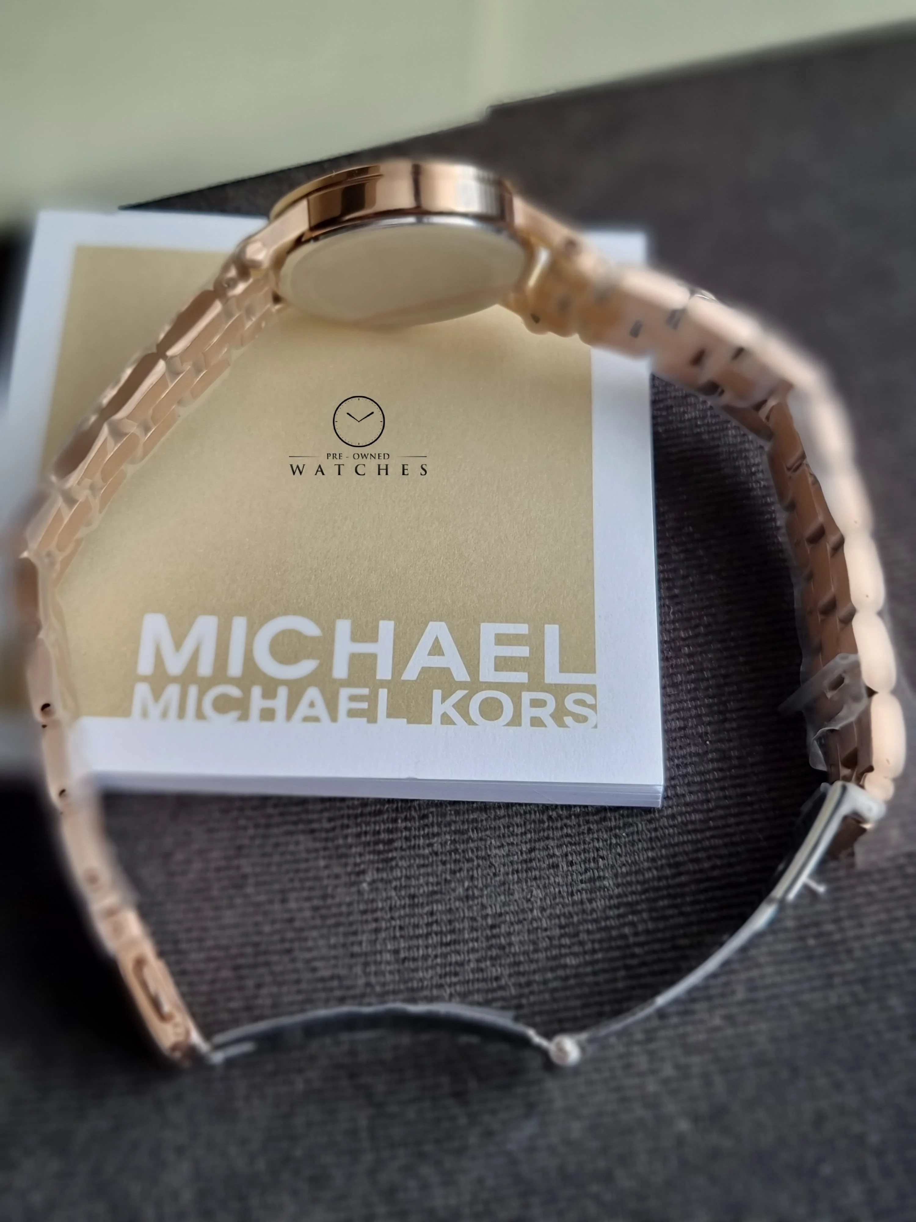 Michael Kors Women's Norie Three-Hand Rose Gold Stainless Steel Watch mk3558 - Image 5
