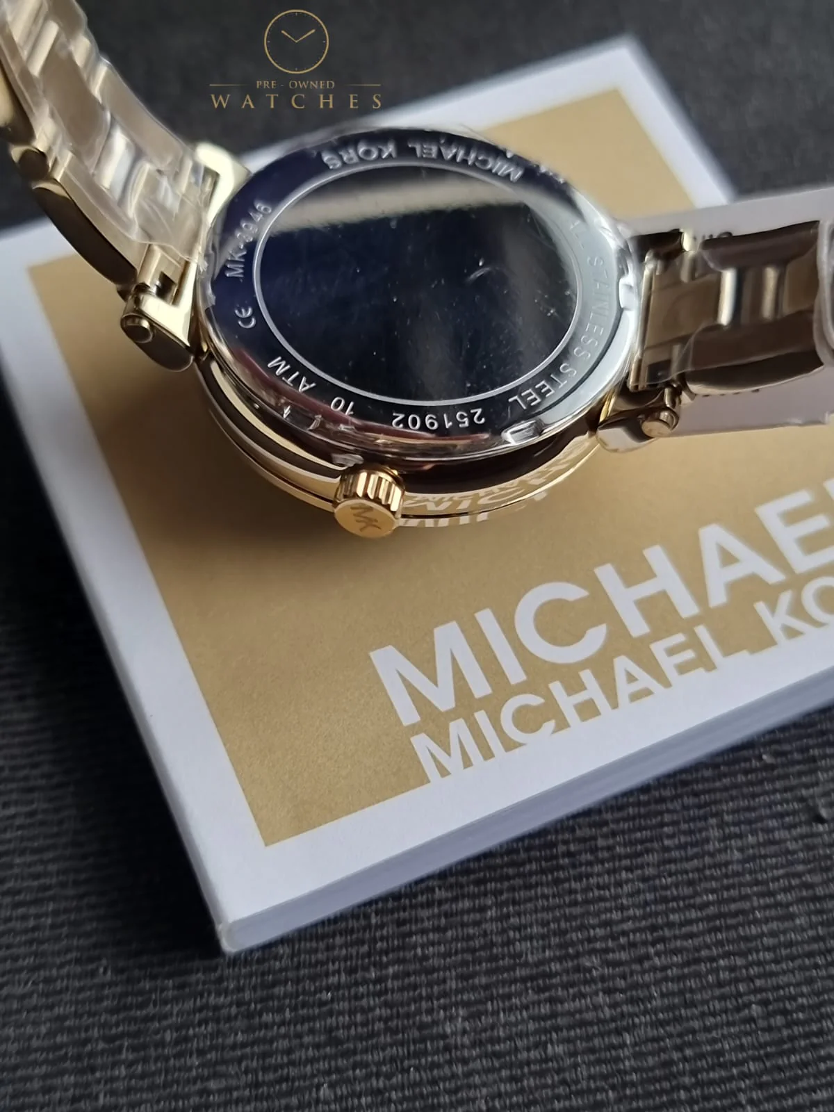 Michael Kors Women's Sofie Stainless Steel Analog-Quartz Watch with Stainless-Steel-Plated Strap, Gold, 12.4 MK3946 - Image 4