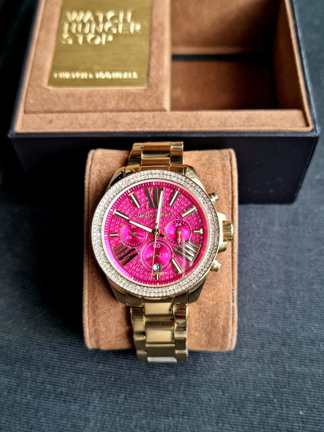 Michael Kors Women's Wren Gold-Tone Watch MK6290