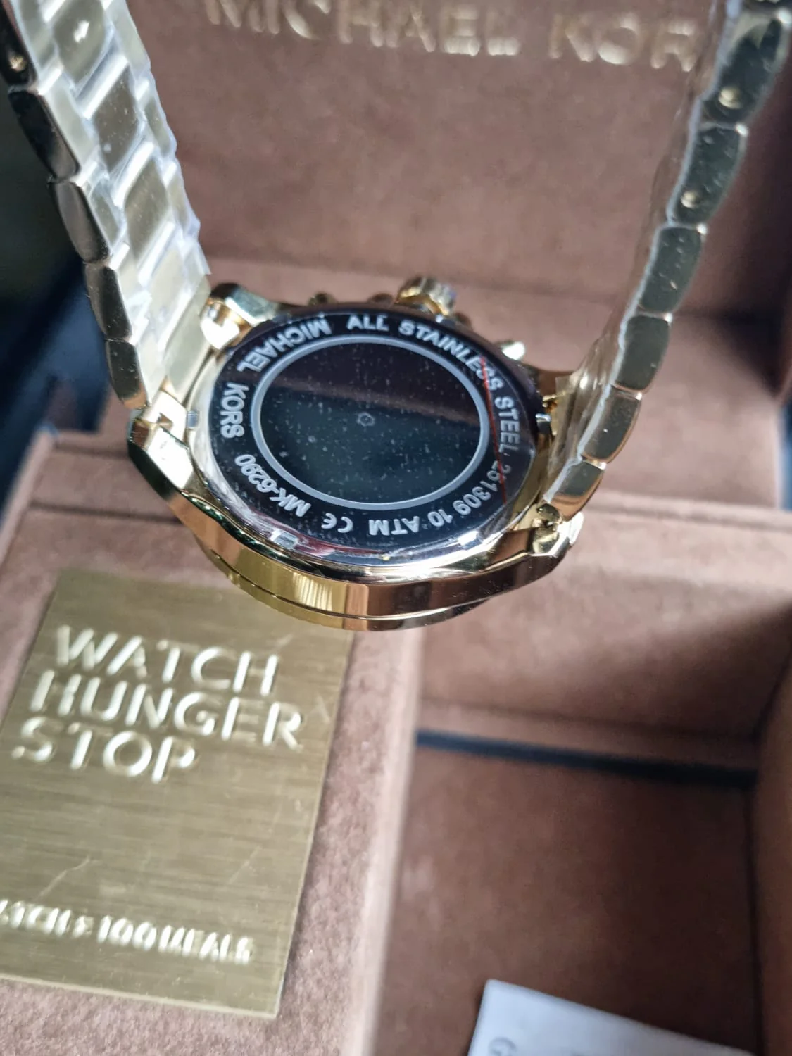 Michael Kors Women's Wren Gold-Tone Watch MK6290 - Image 4