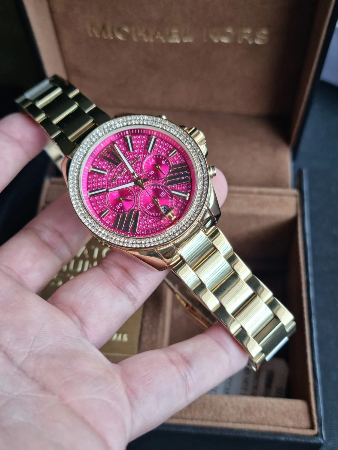 Michael Kors Women's Wren Gold-Tone Watch MK6290 - Image 6
