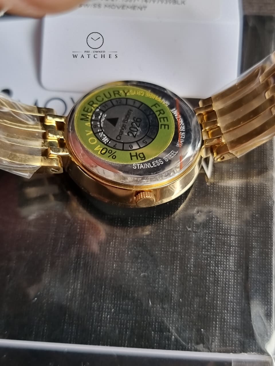 MOVADO ESPERANZA LADIES WATCH 0607054 - Image 4