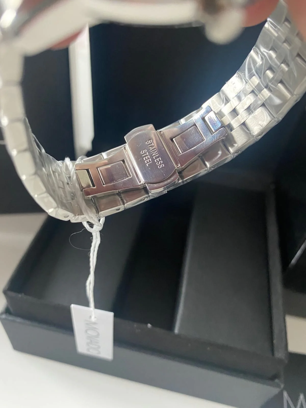 Movado Men’s Swiss Made Stainless Steel Bracelet 40mm Watch 606504 - Image 3