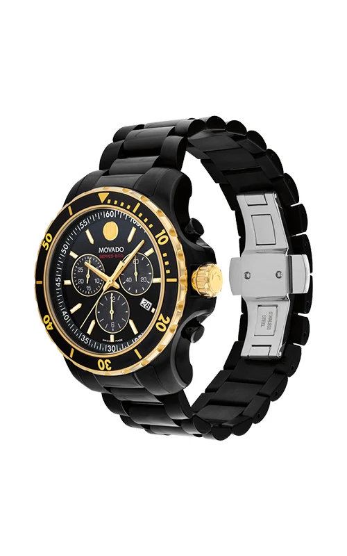 Movado Men's Black PVD Stainless Steel Series 800 Watch 2600180 - Image 2