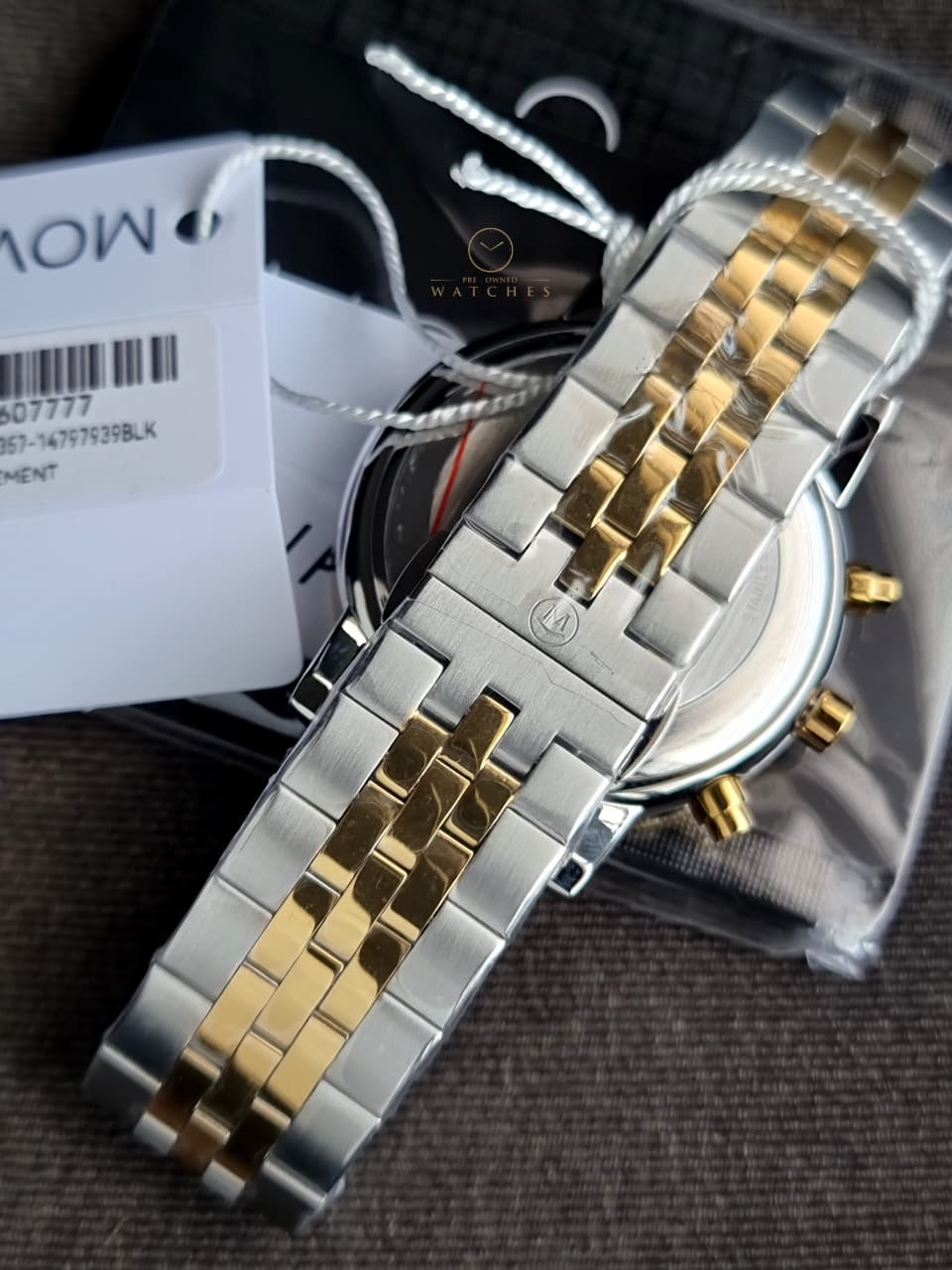 Movado Museum Classic 0607777 Black Dial Stainless Steel Watch - Image 3