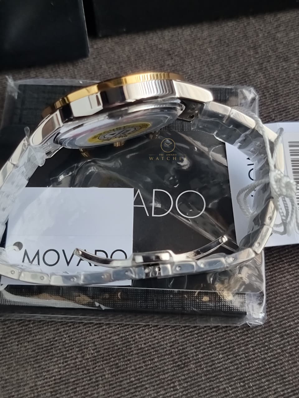 Movado Museum Classic 0607777 Black Dial Stainless Steel Watch - Image 5