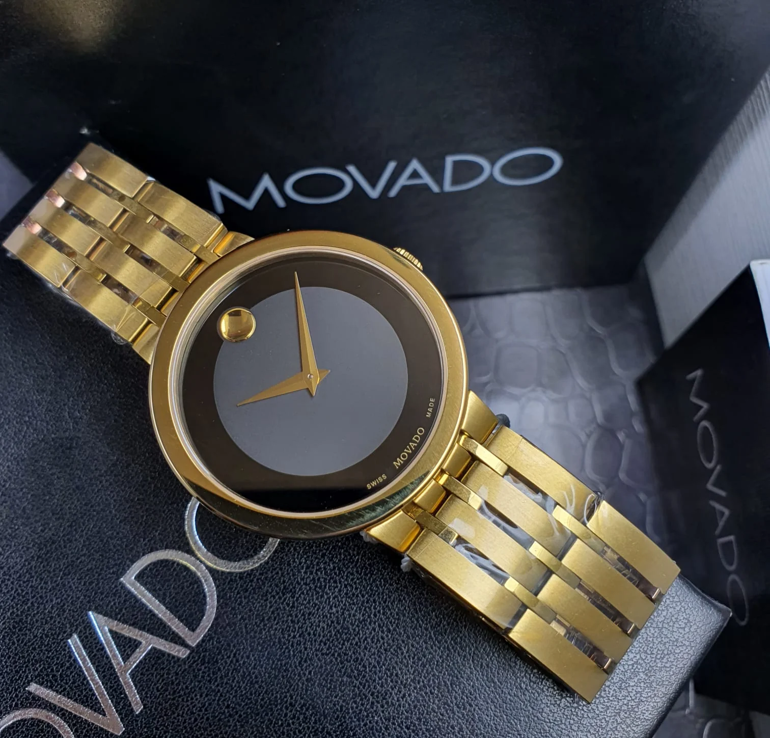 Movado Stainless Steel Watch For Men - 0607059 - Image 9