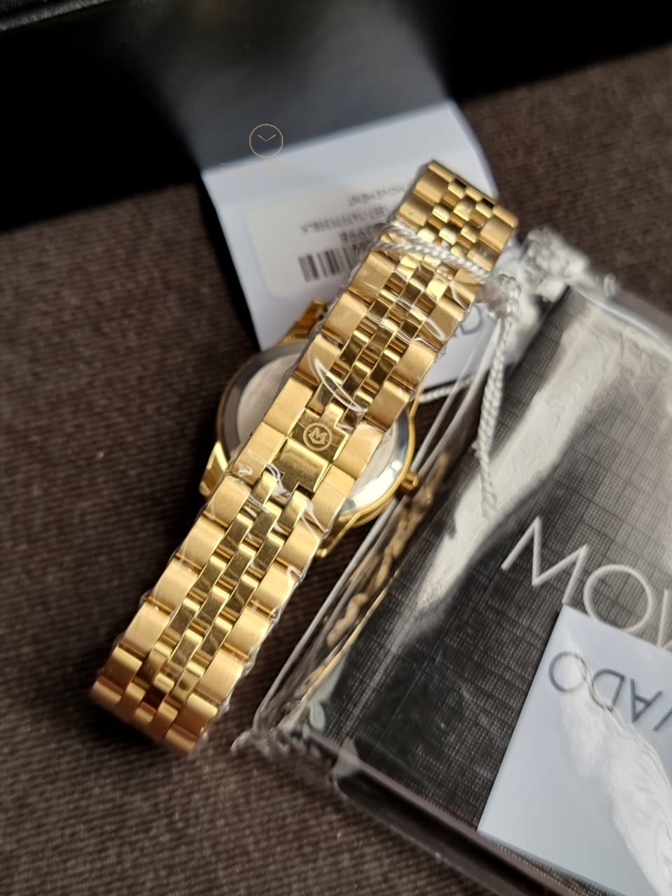 Movado Women’s Quartz Swiss Made Stainless Steel Mother of pearl Dial 28mm Watch 0606998 - Image 3