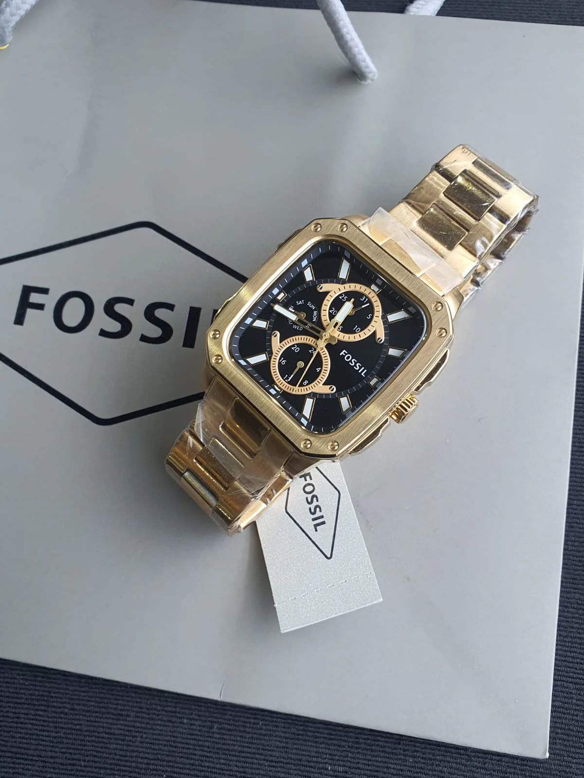 Multifunction Gold-Tone Stainless Steel Watch - Image 11