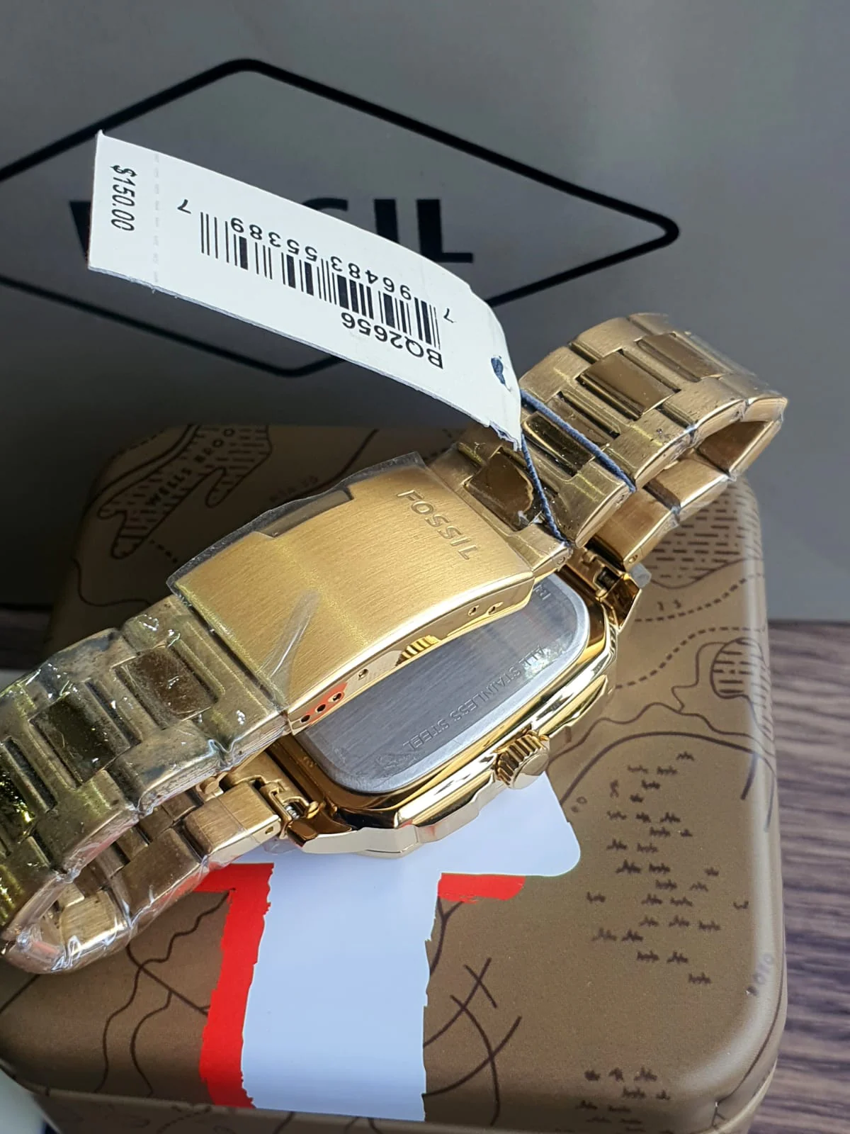 Multifunction Gold-Tone Stainless Steel Watch - Image 14