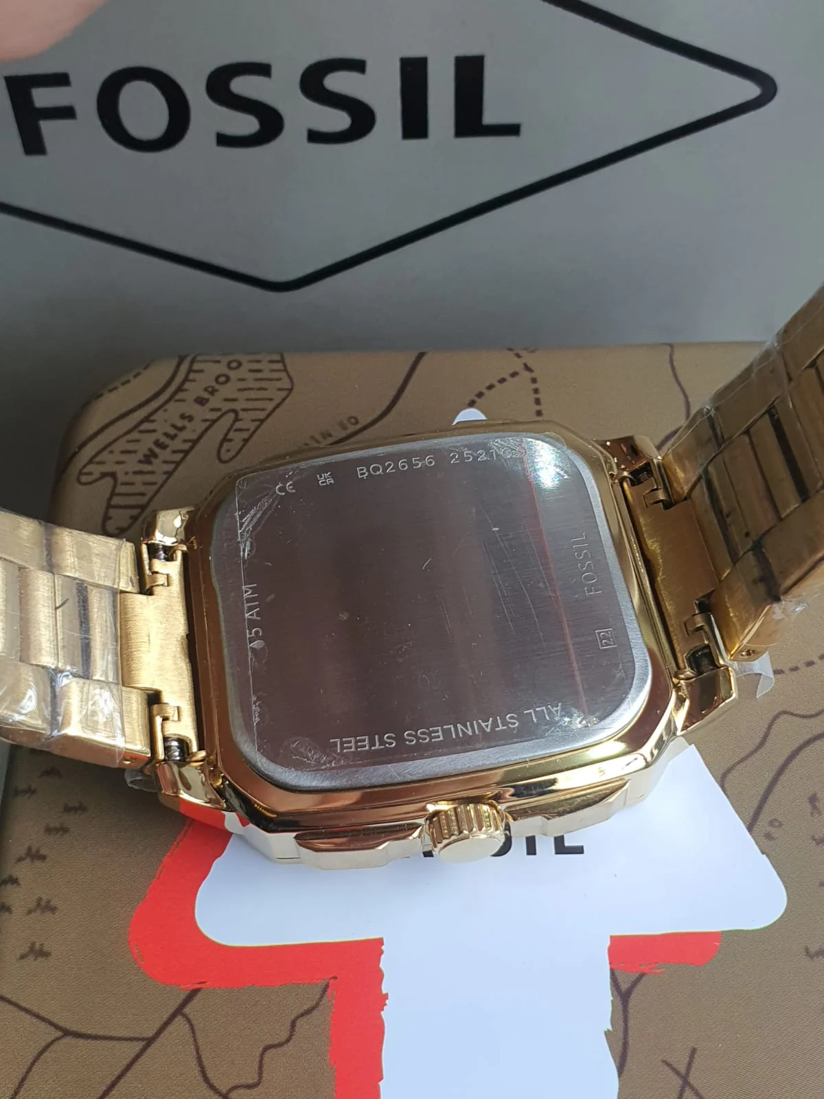 Multifunction Gold-Tone Stainless Steel Watch - Image 16