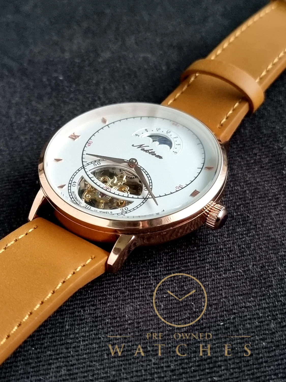 Nektom Skeleton Dial Gent's Watch 42mm Dial - Image 10