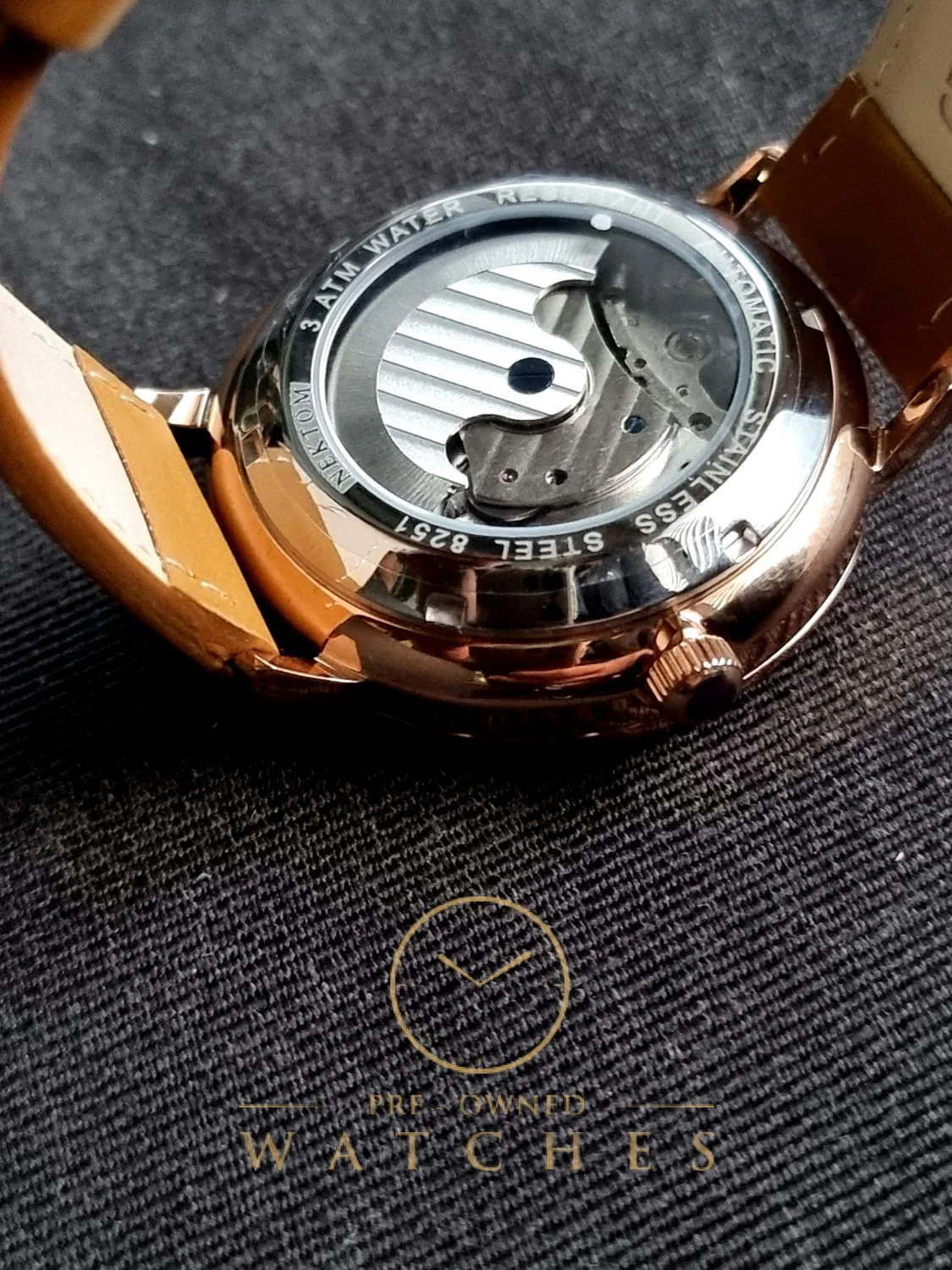 Nektom Skeleton Dial Gent's Watch 42mm Dial - Image 6