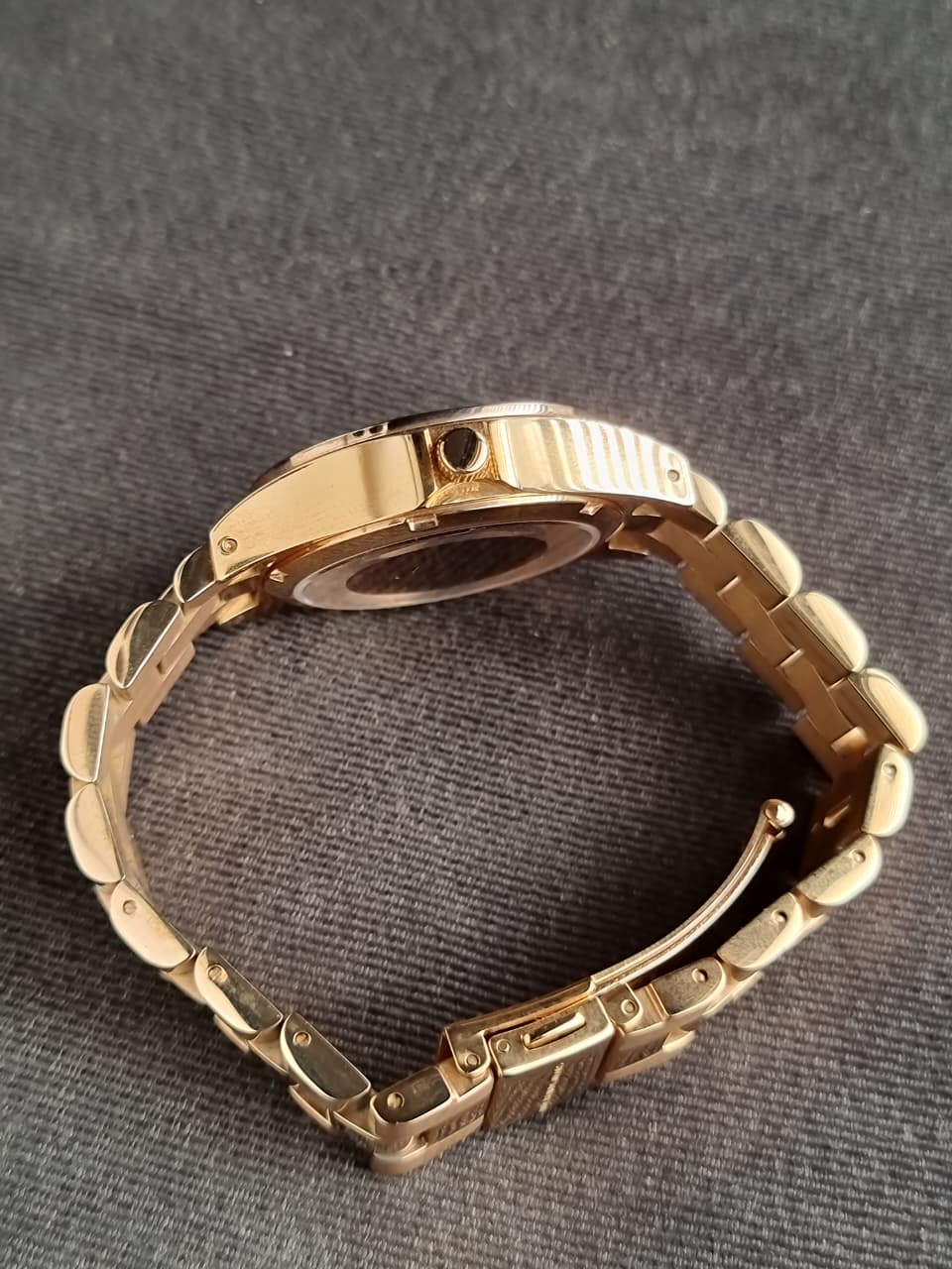 MARC JACOBS BLADE BROWN ESPRESSO TONE,CRYSTALS,BRACELET WATCH-MBM3121 - Image 5