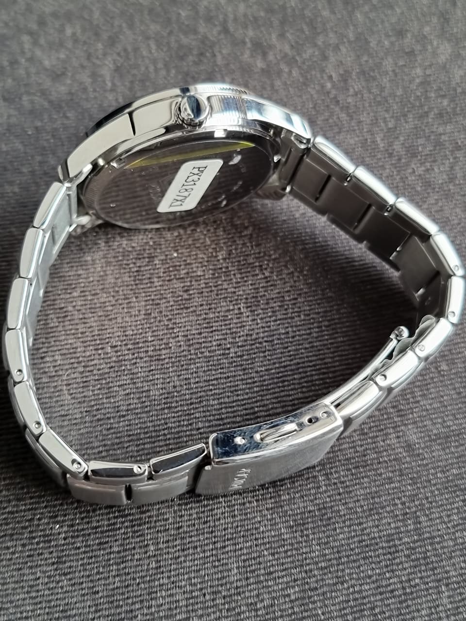 Pulsar Solor Operated Black Dial 39mm Quartz Watch - Image 5