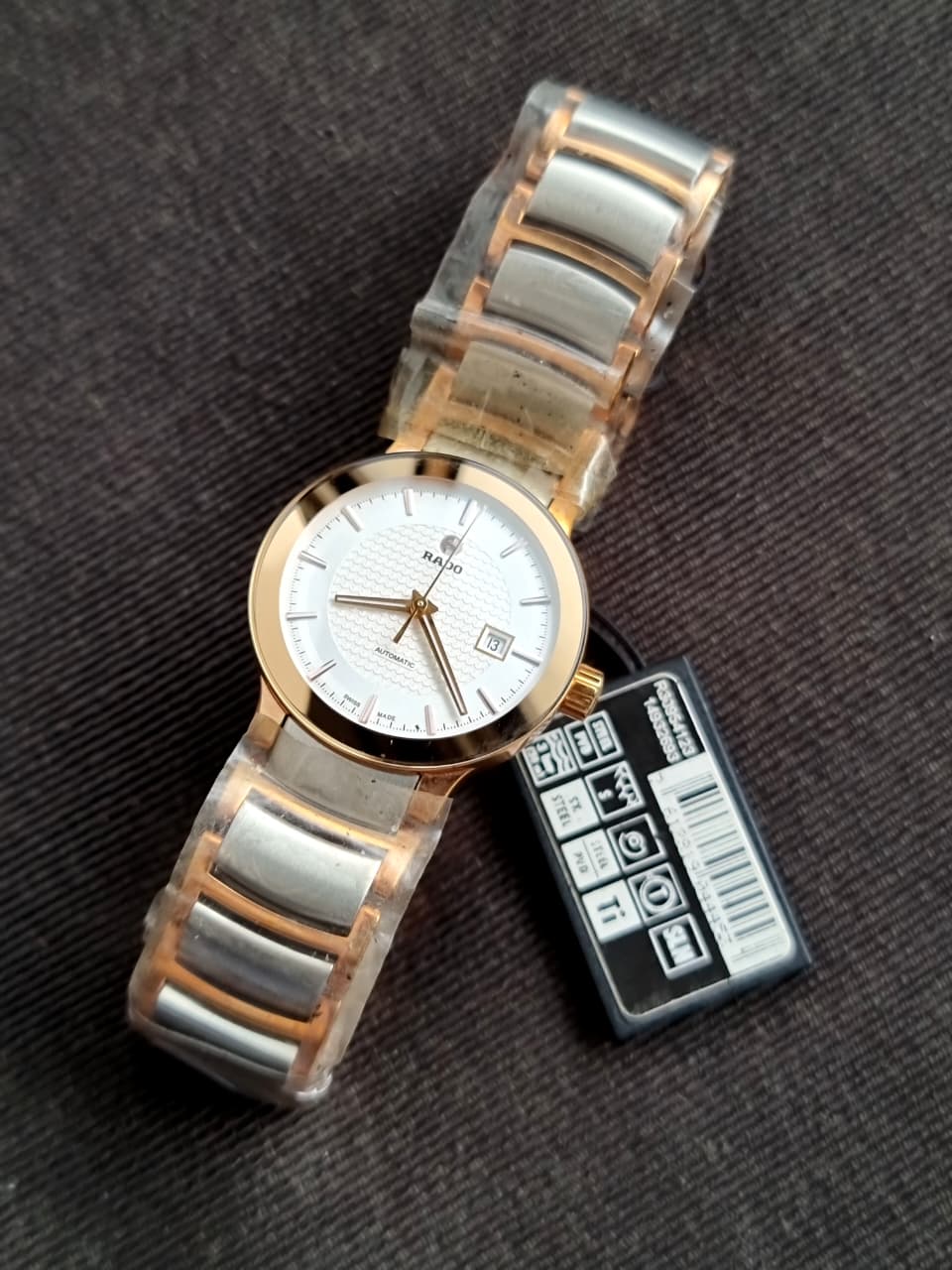 Rado Centrix Two Tone Ladies Watch 31mm Watch R30954123 - Image 6