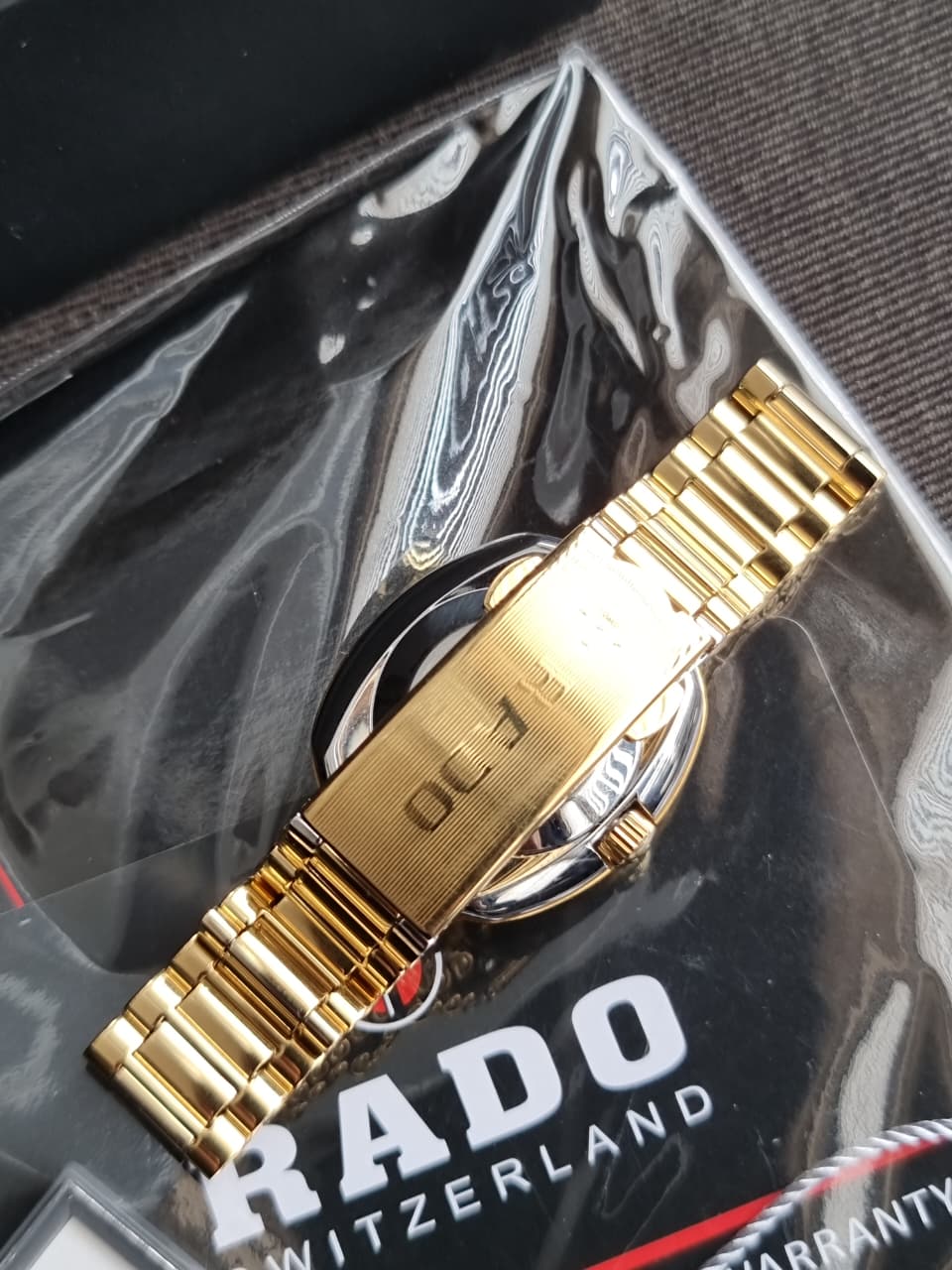 Rado Diastar Ladies Watch Golden Casing Golden Chain Automatic Watch - Image 5