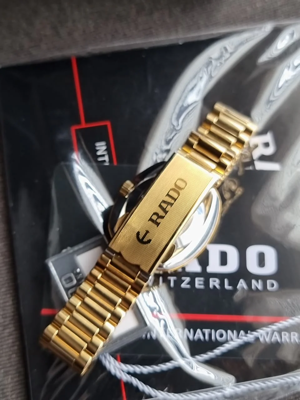 Rado Diastar Ladies Watch Golden Casing Golden Chain Automatic Watch - Image 7