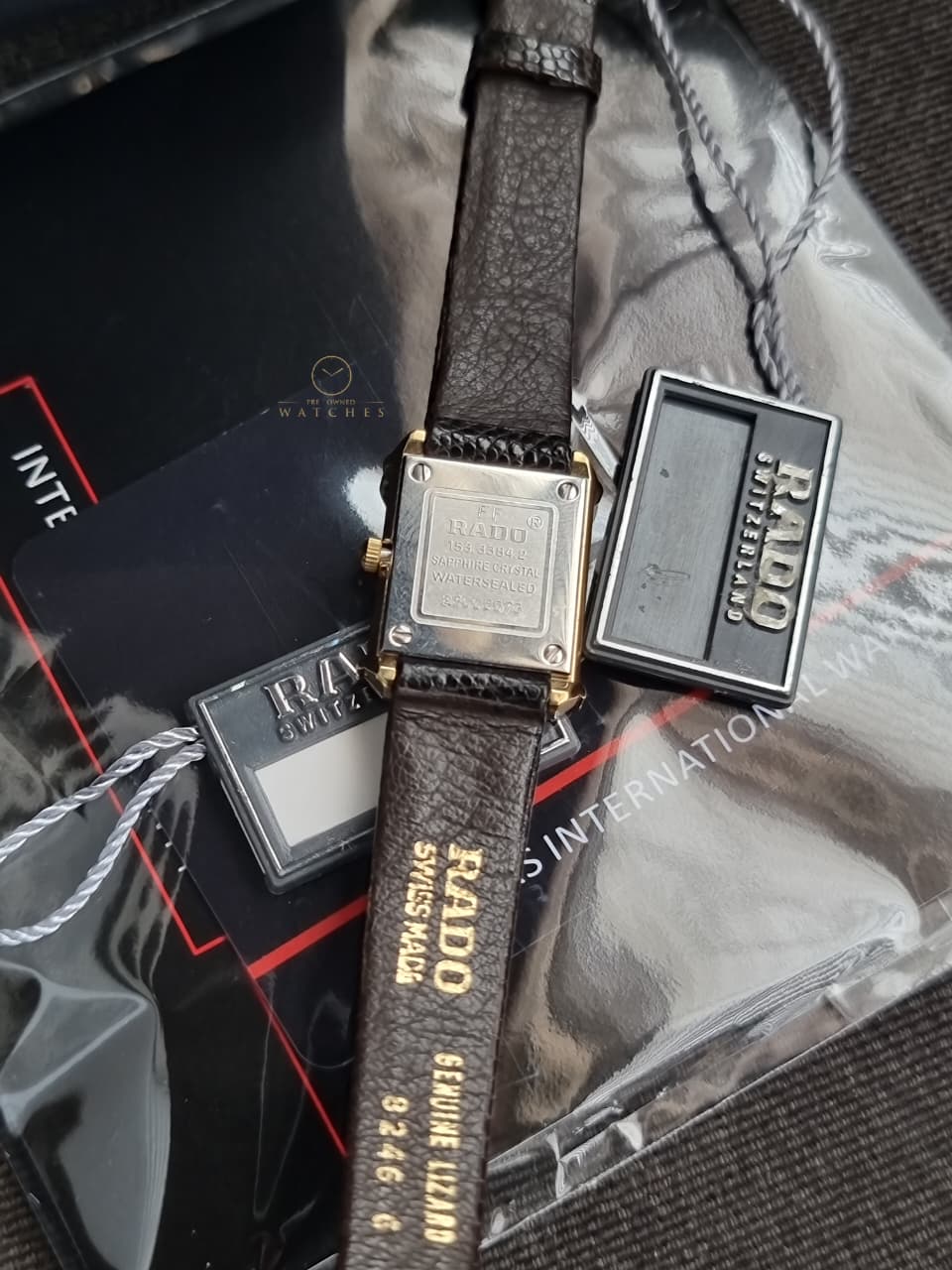 Rado Florence Ladies Watch Golden Casing Golden Dial Quartz Watch - Image 3