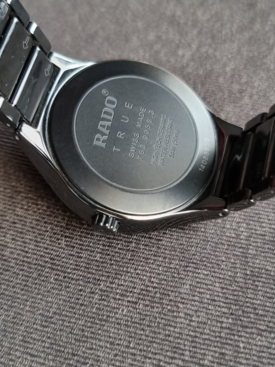 RADO  True Black Dial Black Ceramic Men's Watch Item No. R27238712 - Image 4