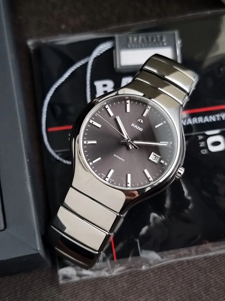 Rado True Open Heart Black Dial Swiss Automatic Men's Watch 40mm – R27351112 - Image 2