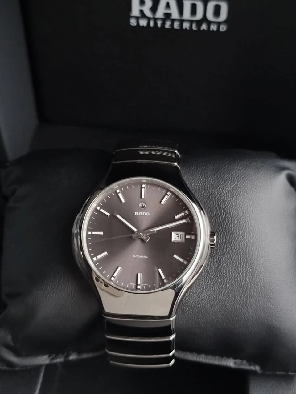 Rado True Open Heart Black Dial Swiss Automatic Men's Watch 40mm – R27351112 - Image 3
