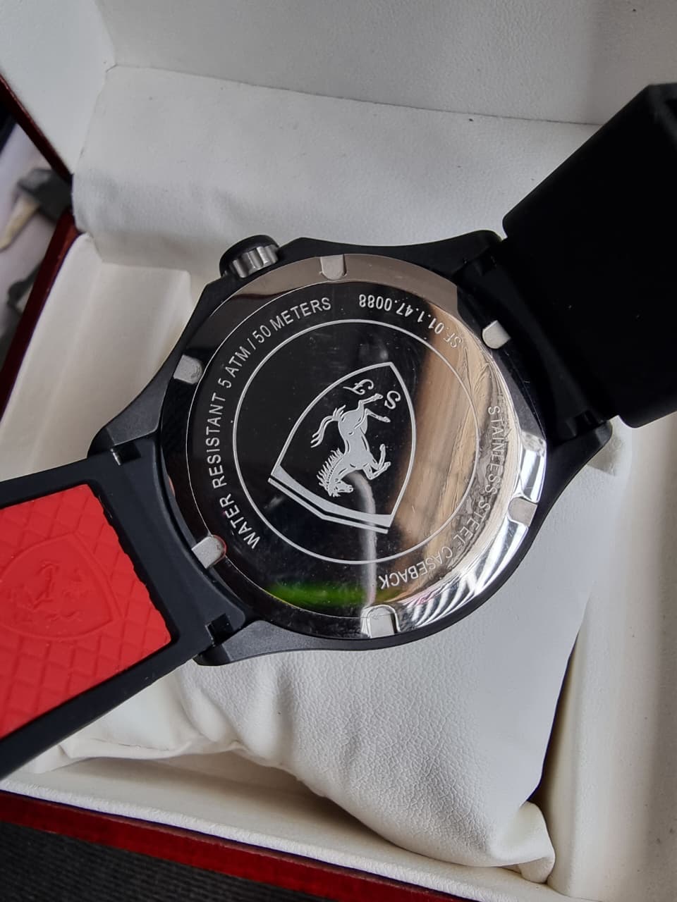 Scuderia Ferrari Mens/Unisex Pit Crew Watch 0830278 - Image 2