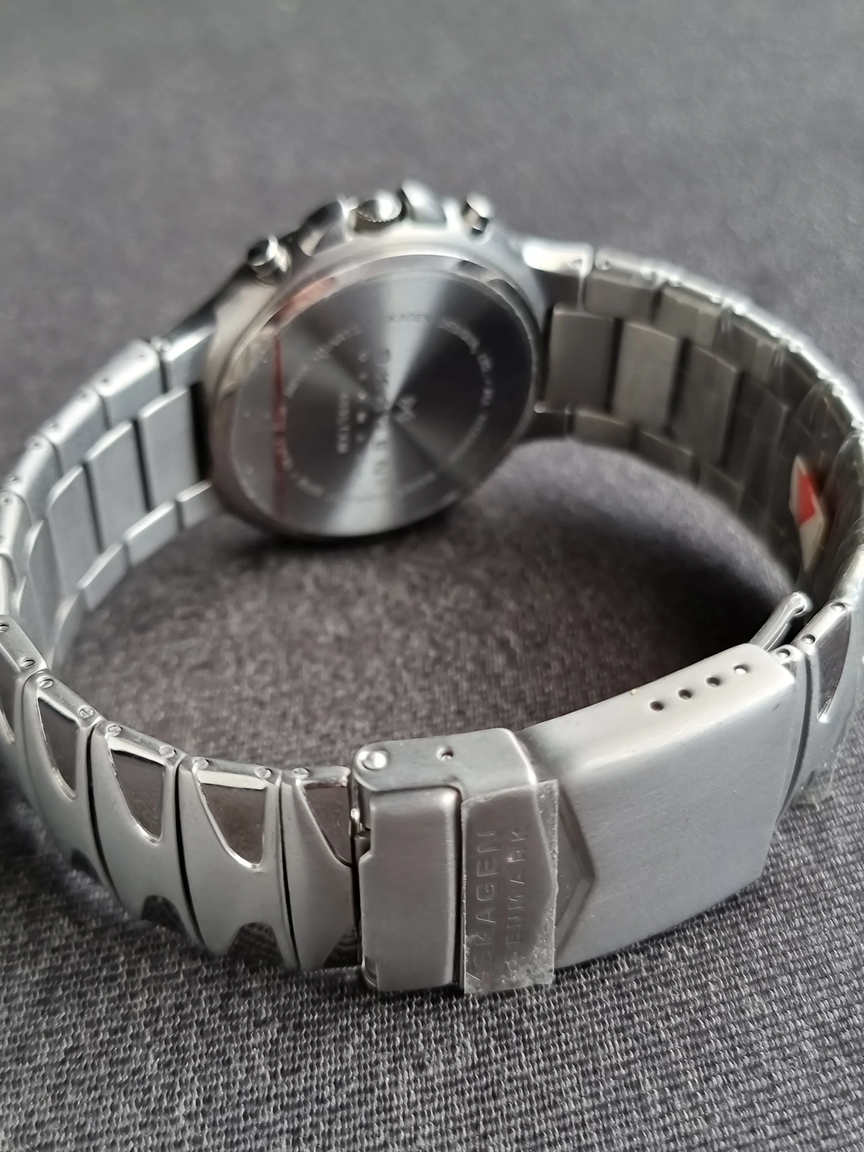 Skagen Denmark Fashion Brand Titanium Casing Quartz Watch hrh489ltsm - Image 4