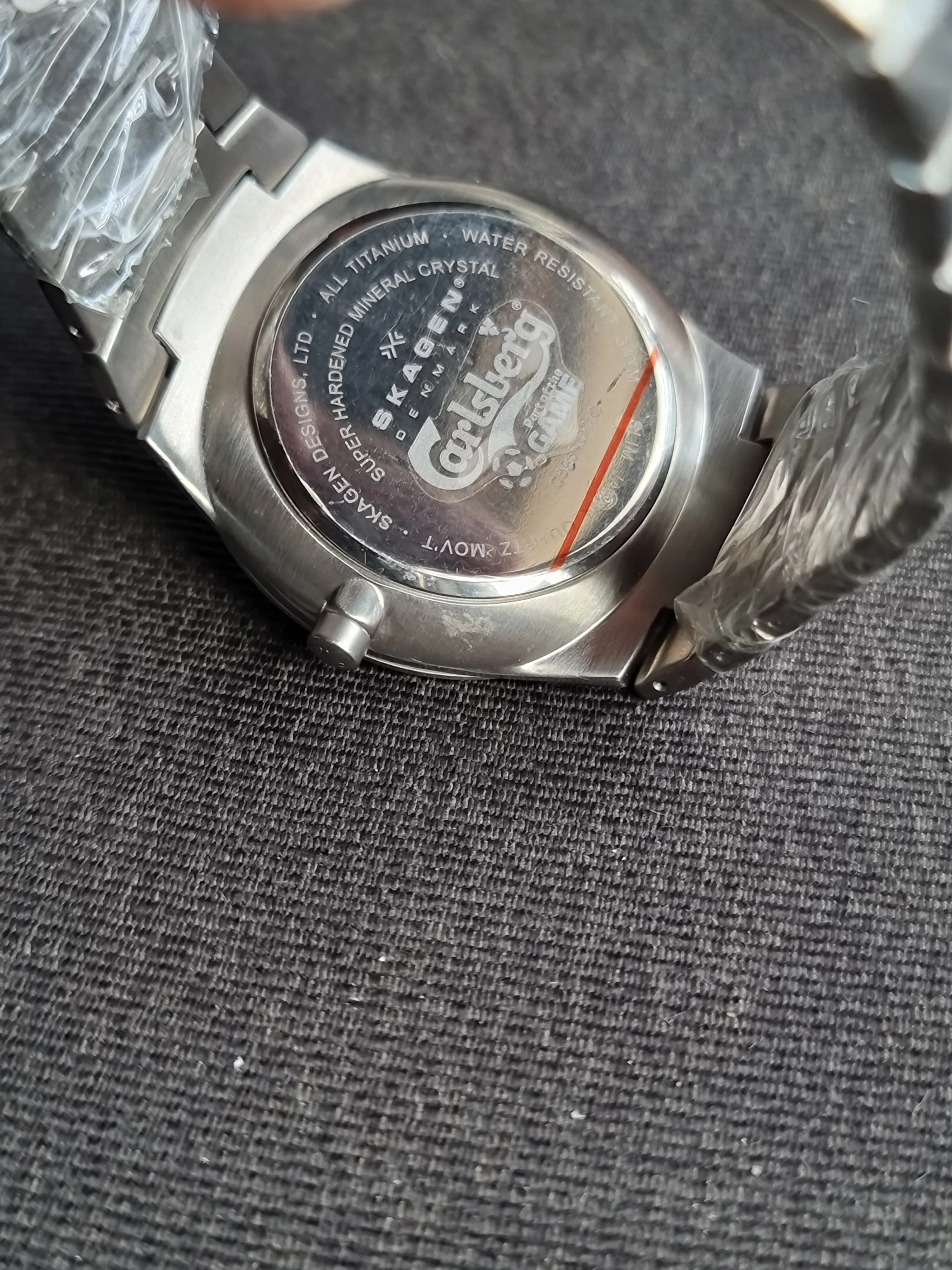 Skagen Denmark Fashion Brand Titanium Casing Quartz Watch C596XLTXG - Image 3