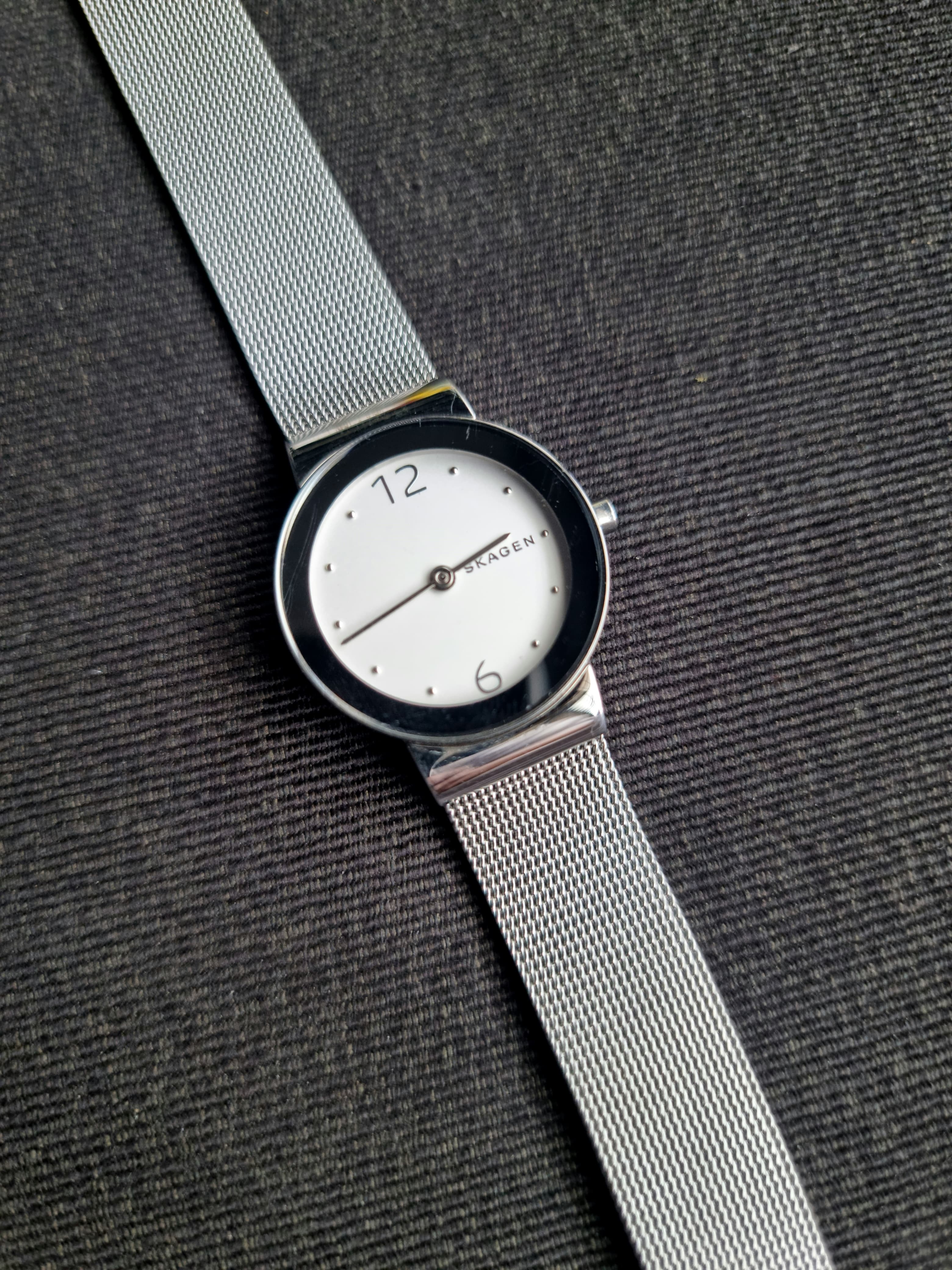 Skagen SKW2375 White Dial Stainless Steel Ladies Watch - Image 6