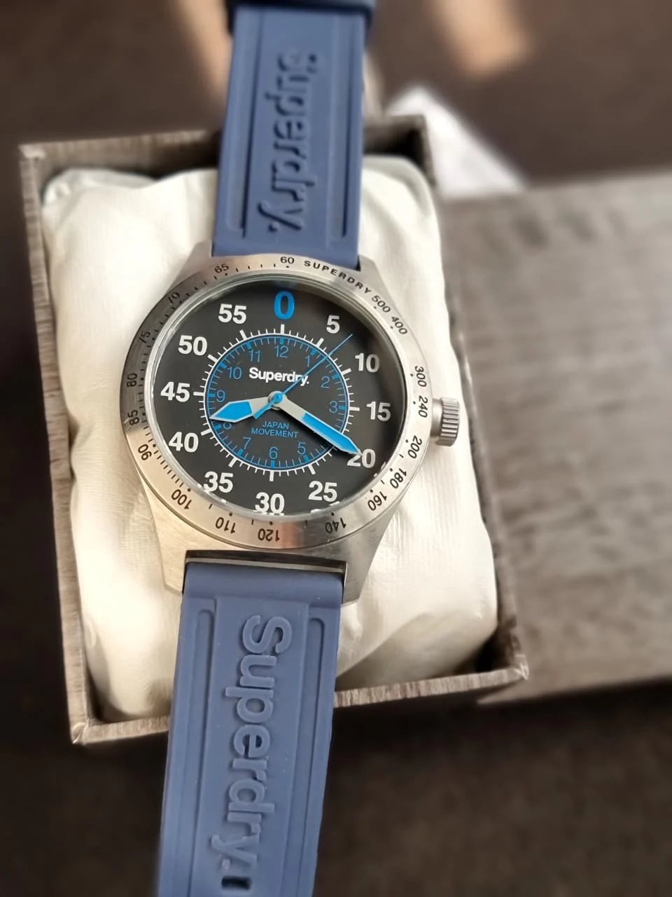 Superdray Watch SYG111U Gents Watch 44mm Blue Dial Quartz Watch - Image 6