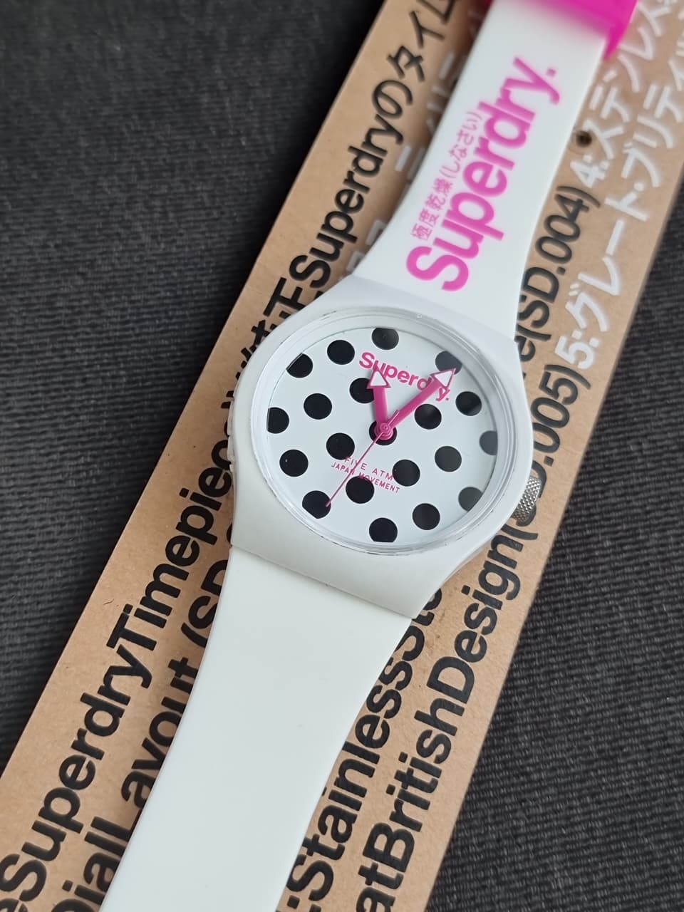 Superdry Analog White Dial Women's Watch - SYL168BW - Image 8