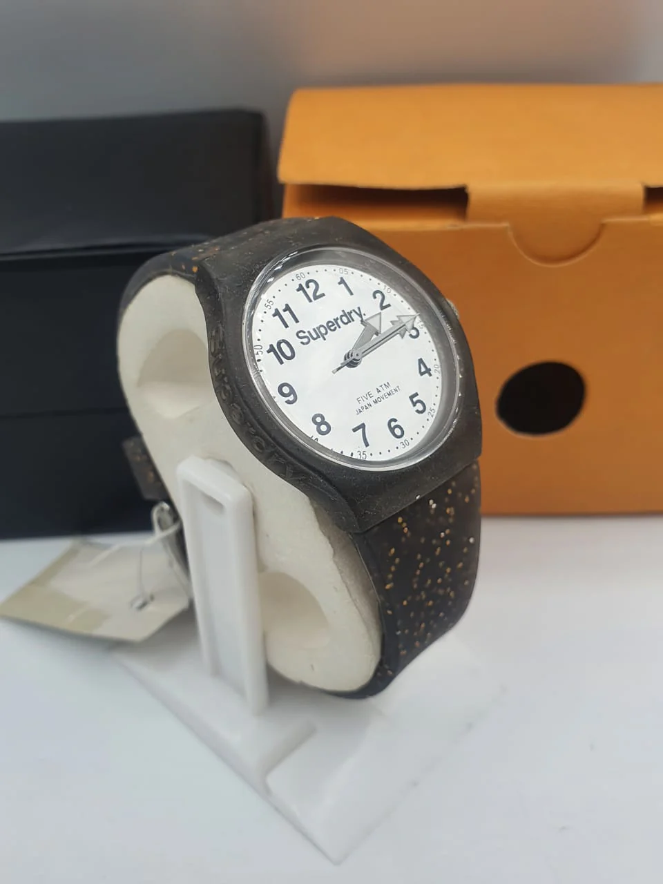 SUPERDRY Quartz White Dial Silicone Strap Ladies Watch 2511600 - Image 3