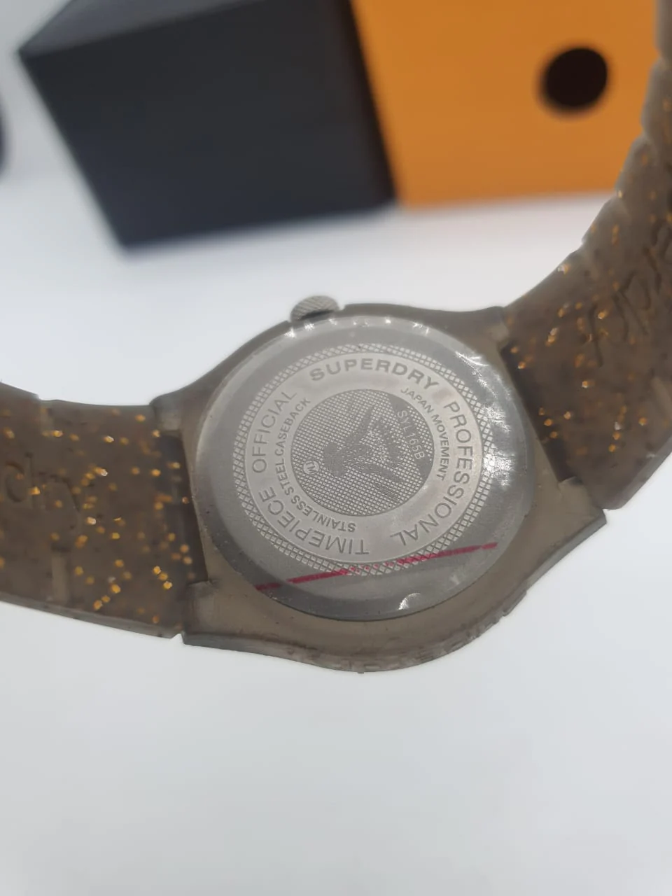 SUPERDRY Quartz White Dial Silicone Strap Ladies Watch 2511600 - Image 4