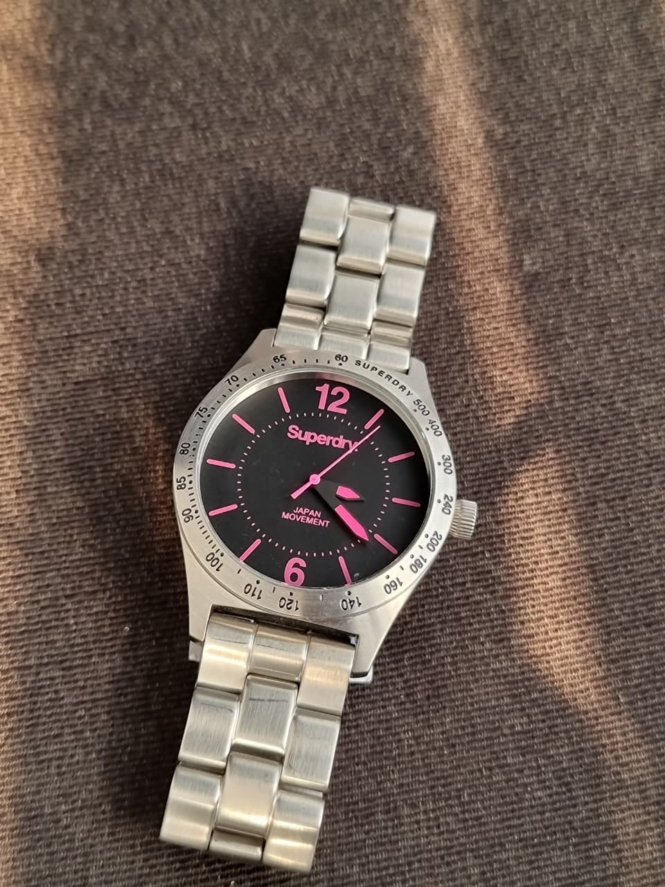 Superdry SYL124PM Gent's Watch Silver Casing Quartz Watch - Image 10